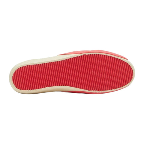 Diesel S-Slante-D Low Sneakers Men – White/Red Suede & Leather D-Logo