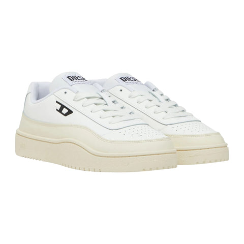Diesel S-Tracker-D Low Top Sneakers Men – White/Cream Trainers