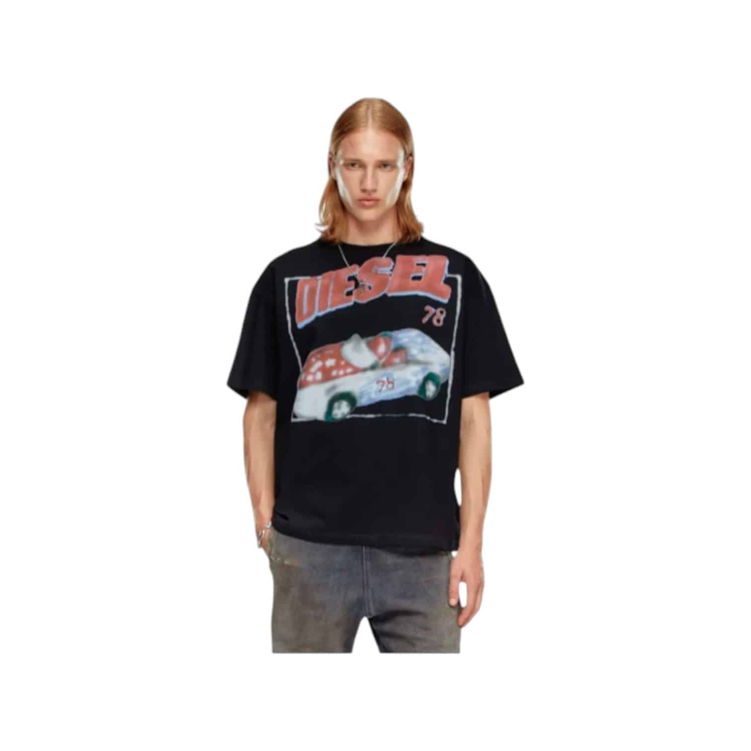 Diesel T Shirt T Boxt Q17 Maglietta Black