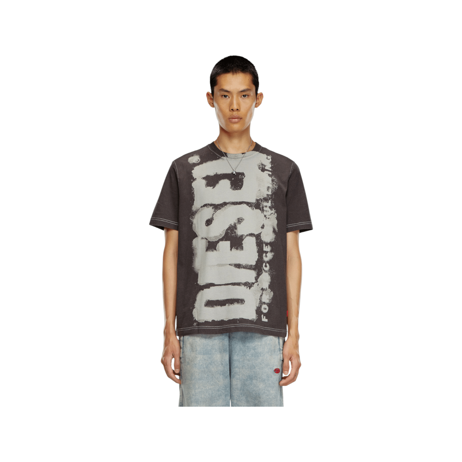 Diesel T Adjust T-Shirt Q4 Grey