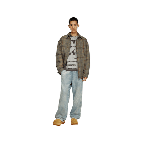 Diesel T Adjust T-Shirt Q4 Grey