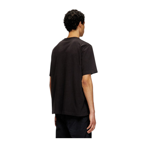 Diesel T-Shirt T-Adjust Big Oval | Black/Red