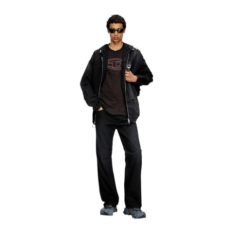 Diesel T-Shirt T-Adjust Big Oval | Black/Red