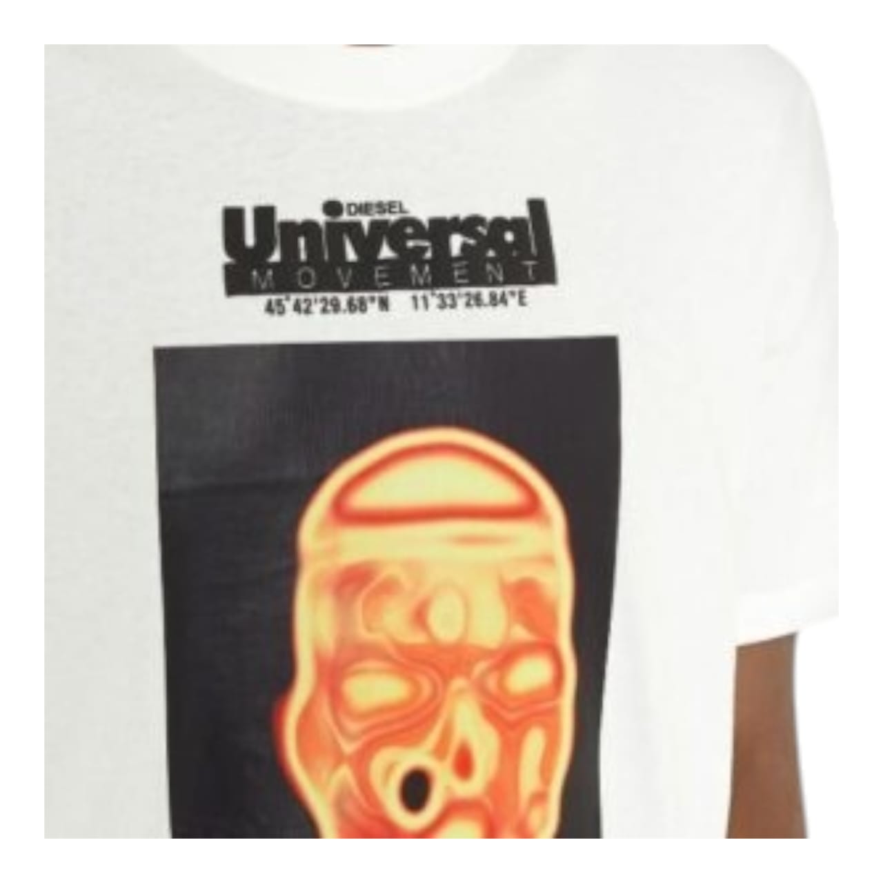 Diesel T shirt T-Just Maglietta White