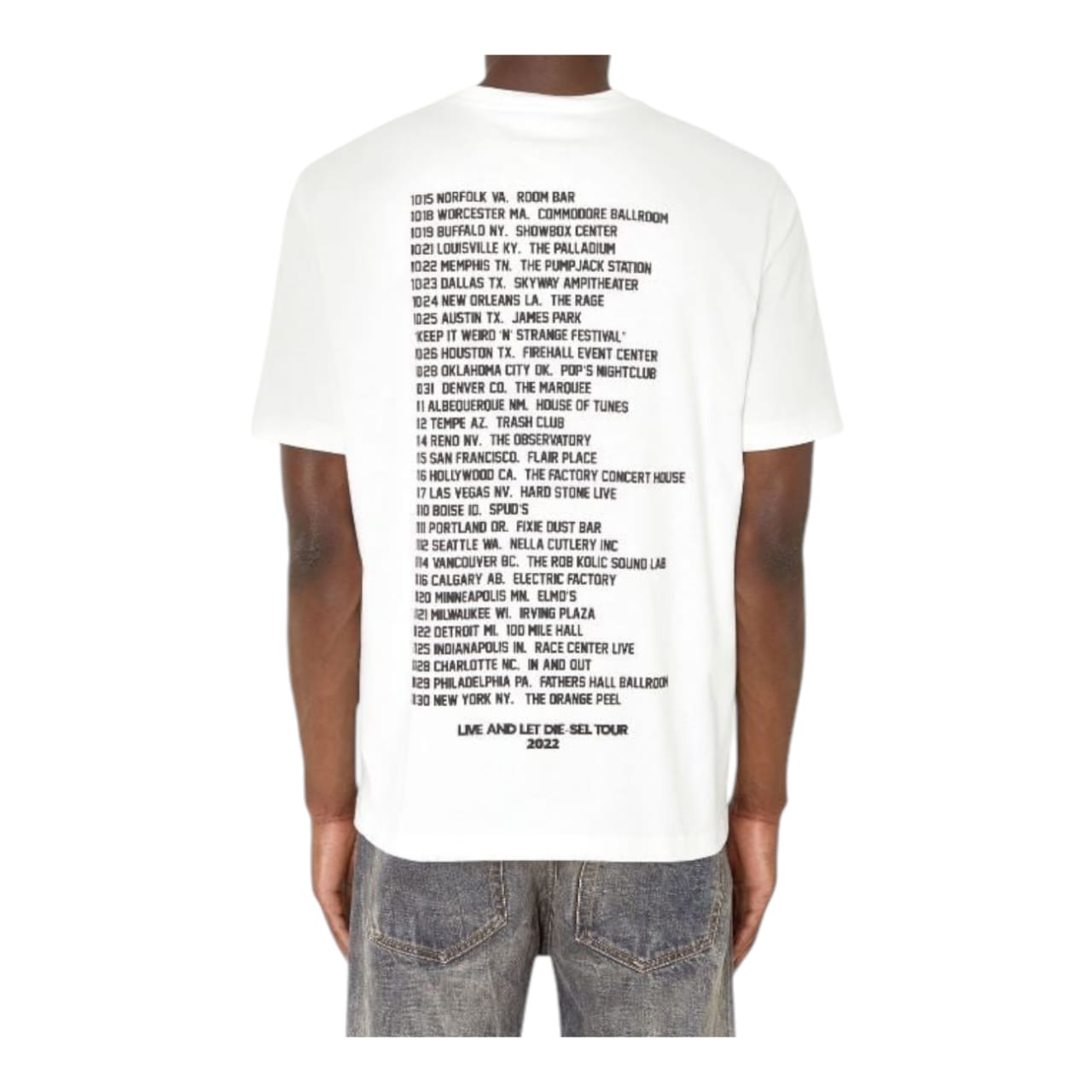 Diesel T shirt T-Just Maglietta White
