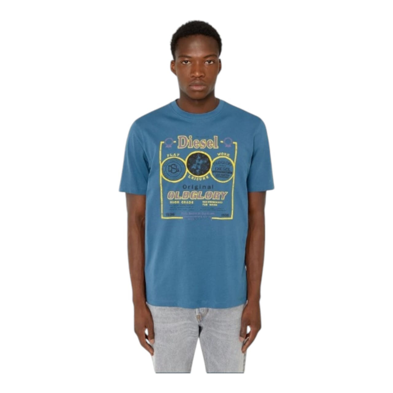 Diesel T shirt T-Just Old Glory Airforce