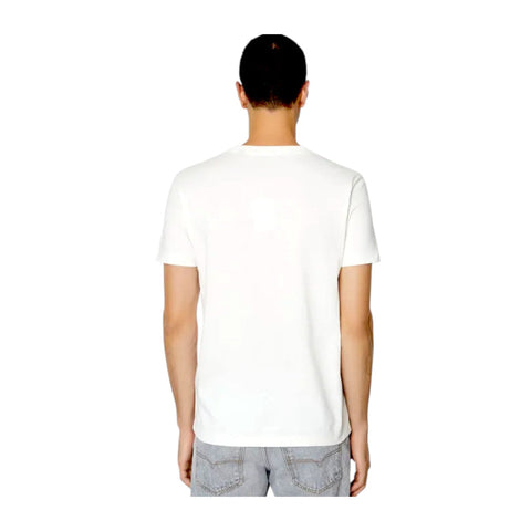 Diesel T-Shirt T-Diegor E12 Logo Print | White