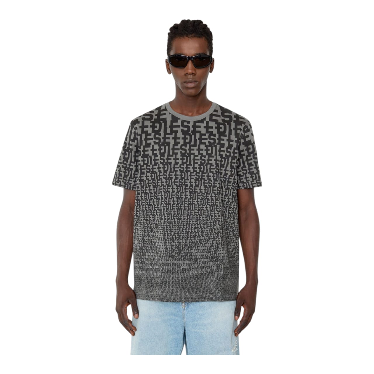 Grey T Shirt Diesel