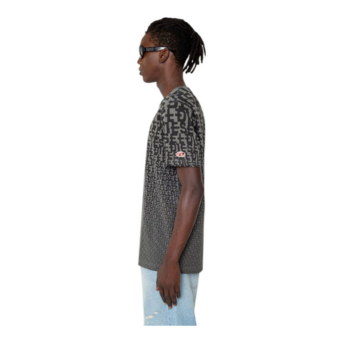 Grey T Shirt Diesel