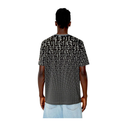 Diesel T-Shirt T-Just Print Black