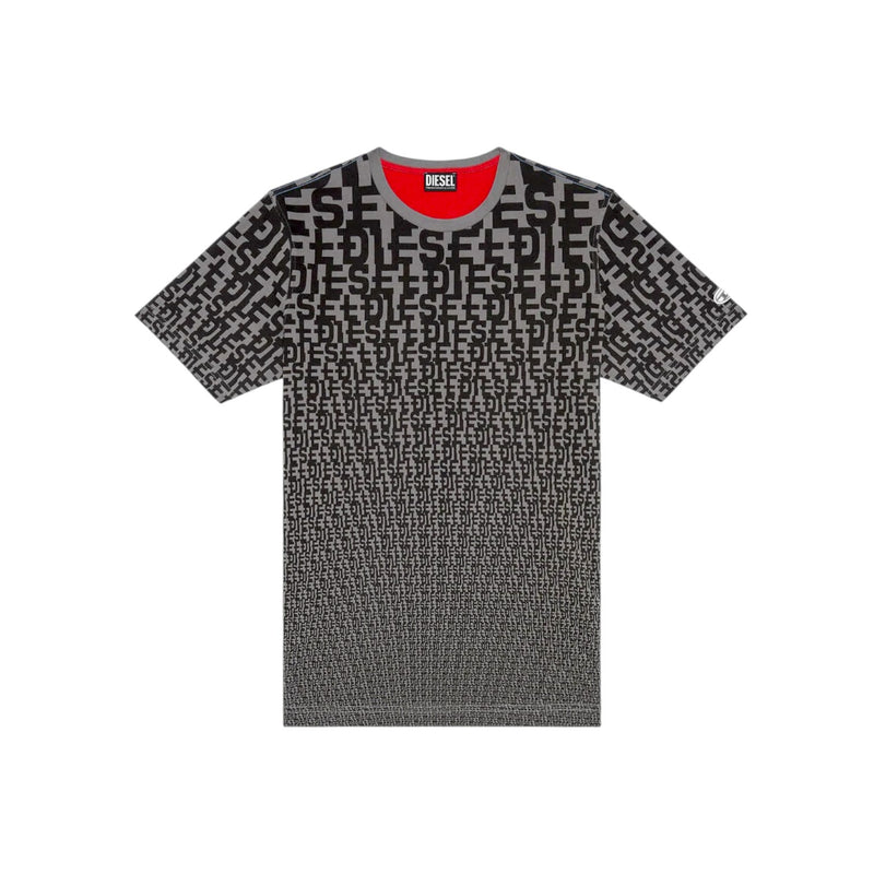 Diesel T-Shirt T-Just Print Black