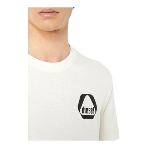 Diesel T-Shirt T-Just Cream