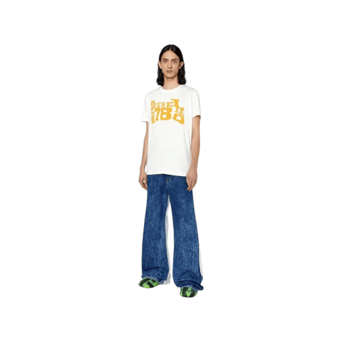 Diesel T Shirt T Diegor G7 White/Orange
