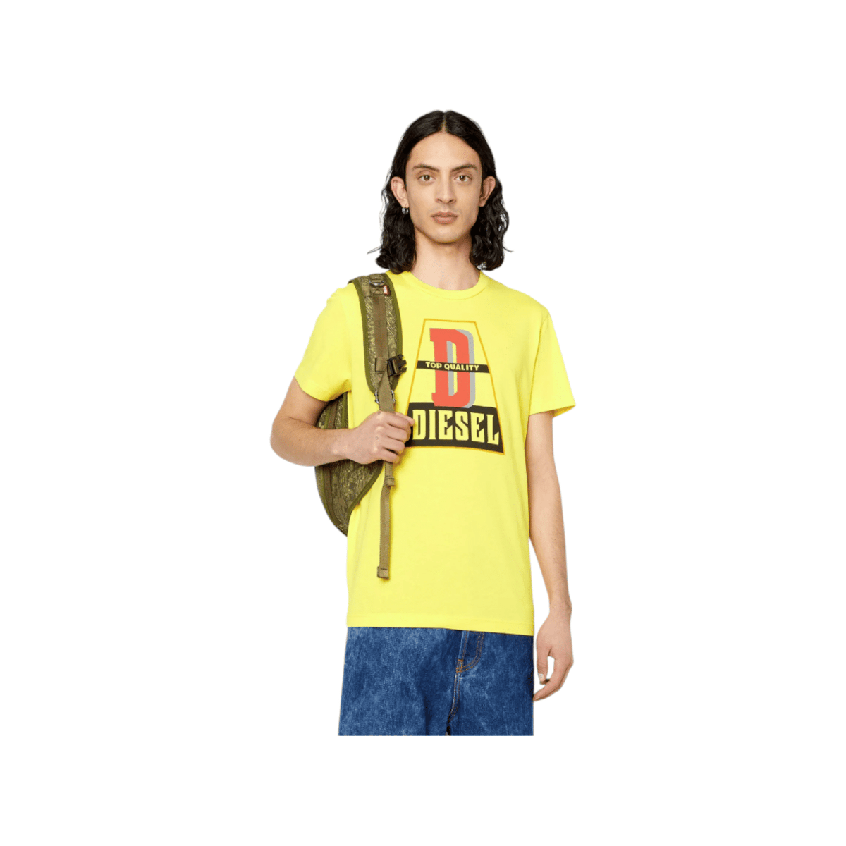 Diesel T Shirt  T Diegor K61 Yellow