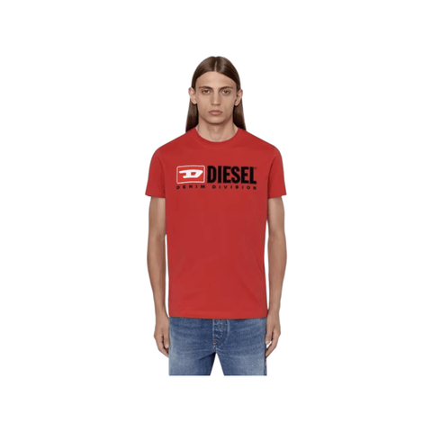 Diesel T Shirt T-Diegor Div Red