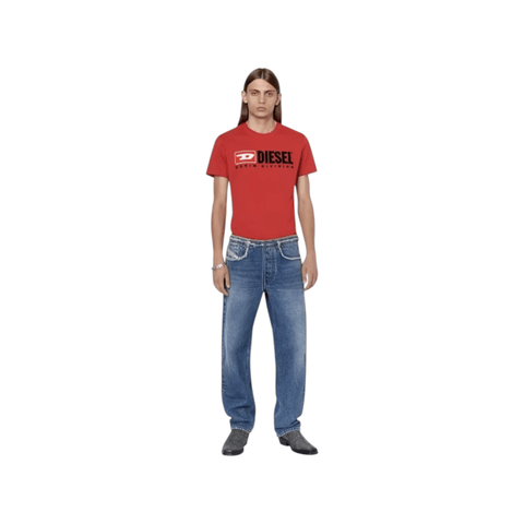 Diesel T Shirt T-Diegor Div Red