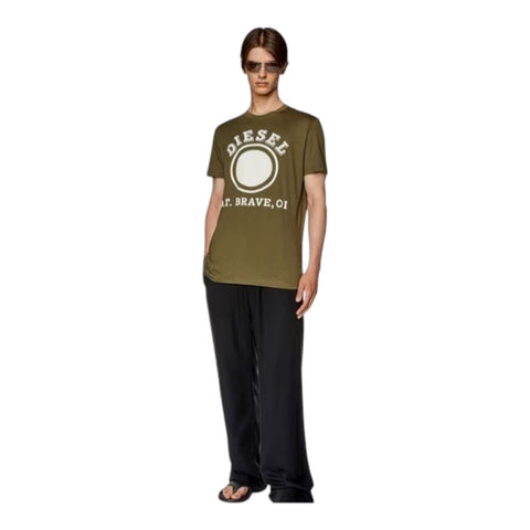 Diesel T Shirt T-Diegor K64 Brave Olive