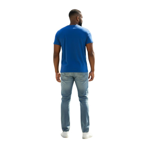 Diesel T-Shirt T-Just L3 Gel Print Blue