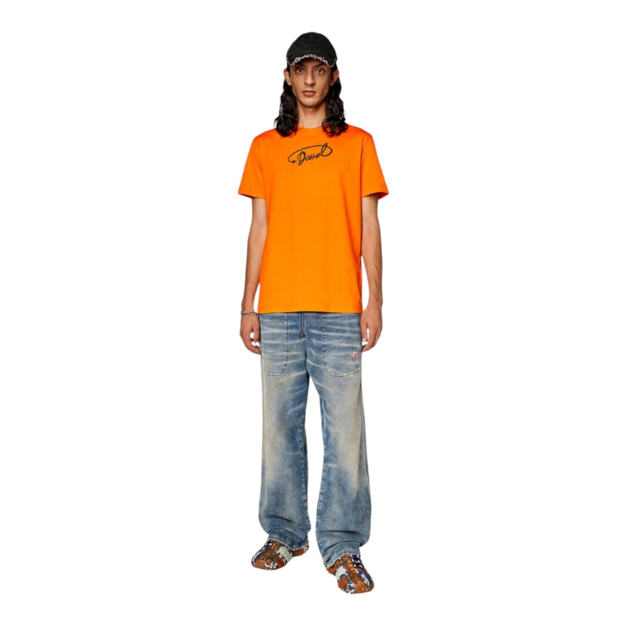 Diesel T Shirt T-Diegor L11 Orange