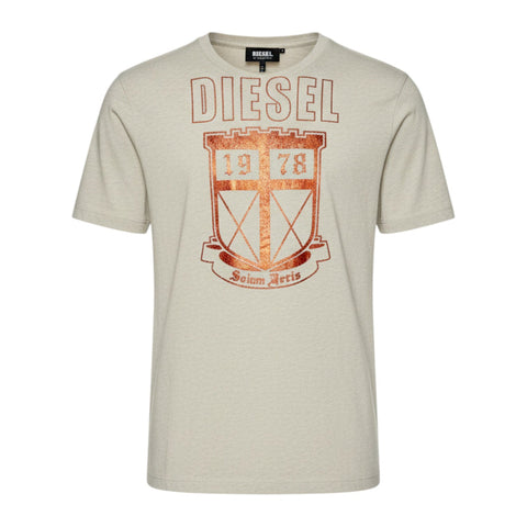 Diesel T-Shirt T-Just L12 Oatmeal