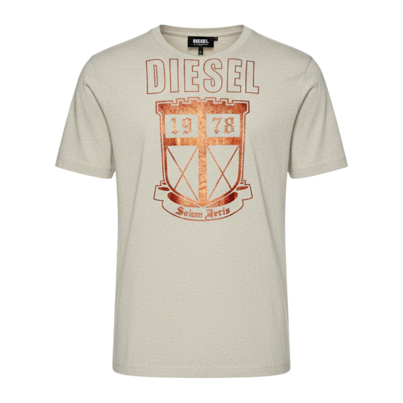 Diesel T-Shirt T-Just L12 | Stone Oatmeal