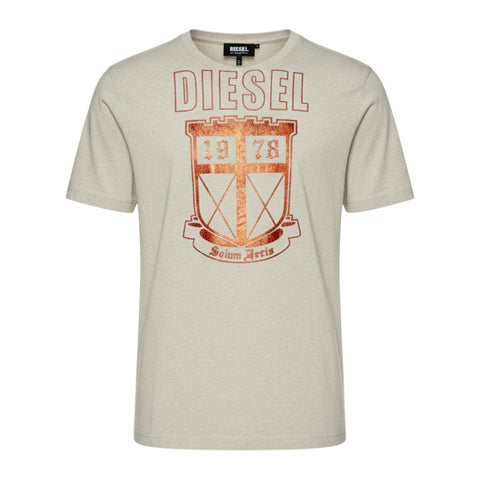 Diesel T-Shirt T-Just L12 | Stone Oatmeal