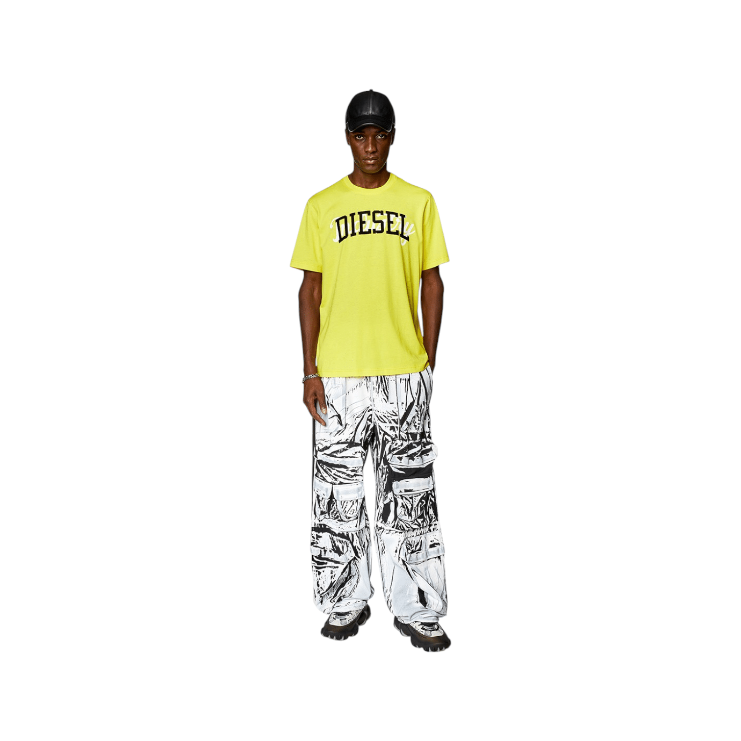 Diesel T Shirt T-Just N10 Yellow