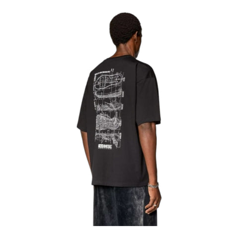 Diesel T Shirt T-Boxt N2 Black