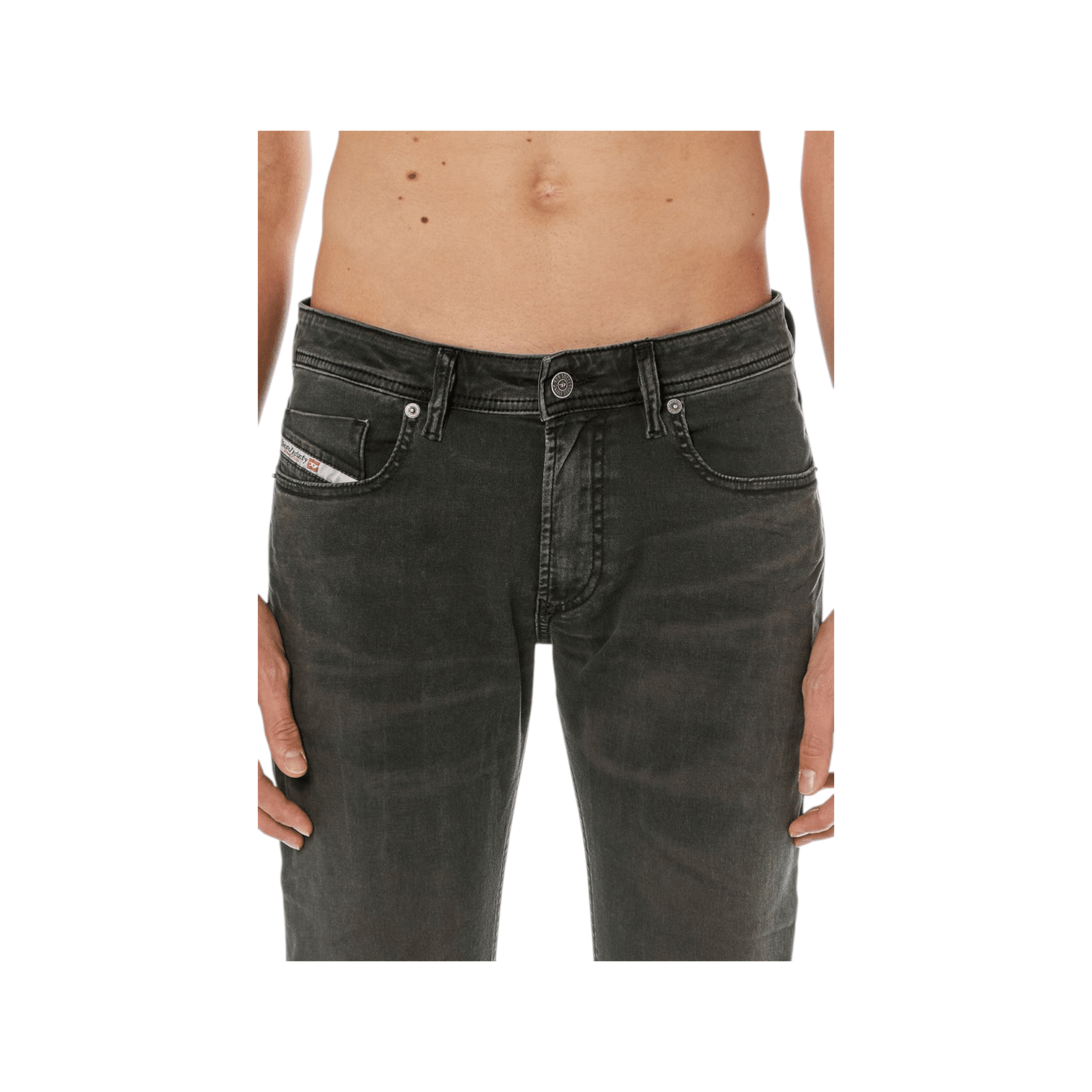 Diesel 1979 Sleenker Washed  Green Black
