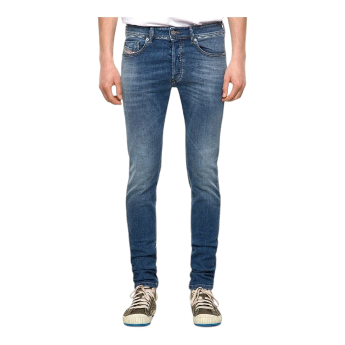 Diesel Jeans Skinny Sleenker Washed Indigo