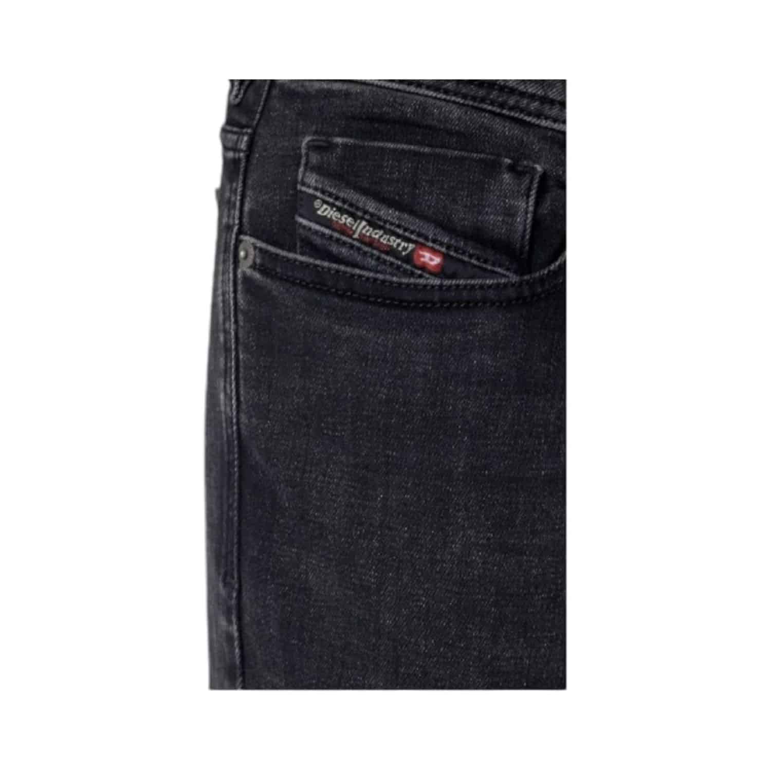 Diesel Jeans Skinny 1979 Sleenker Washed Black.