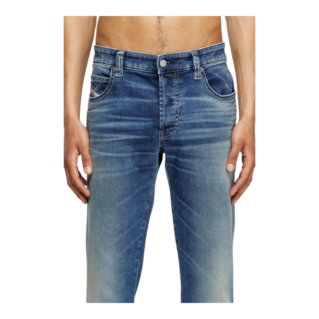 Diesel D-VYL Odbee Slim Fit Skinny Jean - Medium  Blue