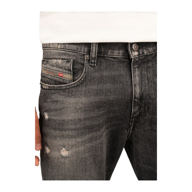 Diesel Slim Jeans - 2019 D-Strukt | Grey/Black