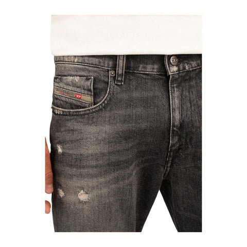 Diesel Slim Jeans - 2019 D-Strukt | Grey/Black