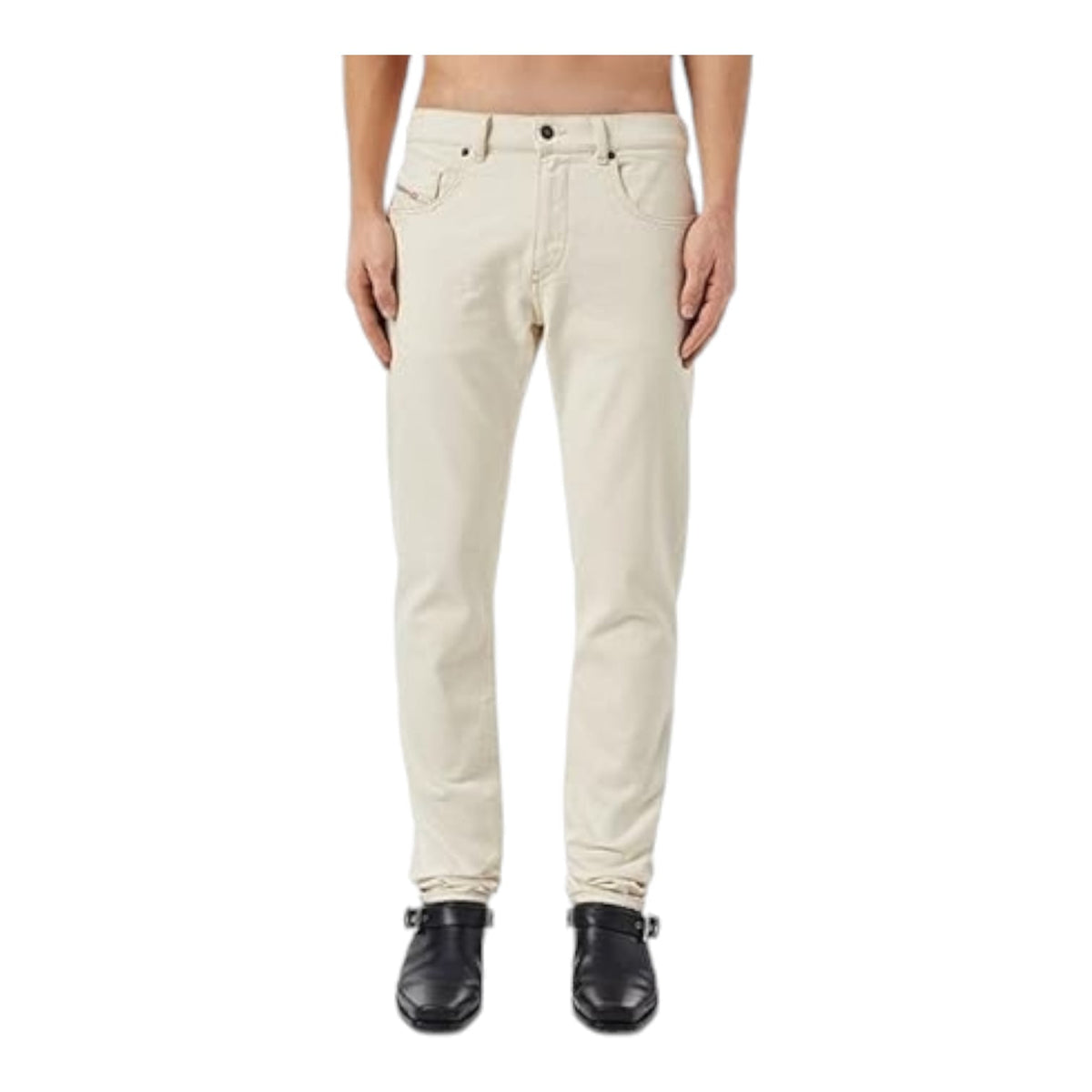 Diesel Jeans D-Strukt Tapered Cream White