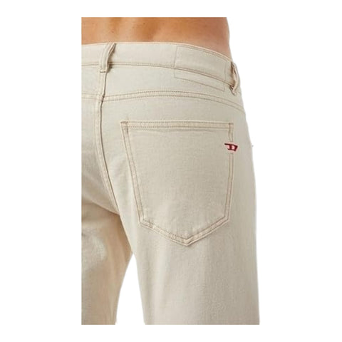 Diesel Jeans D-Strukt Tapered Cream White