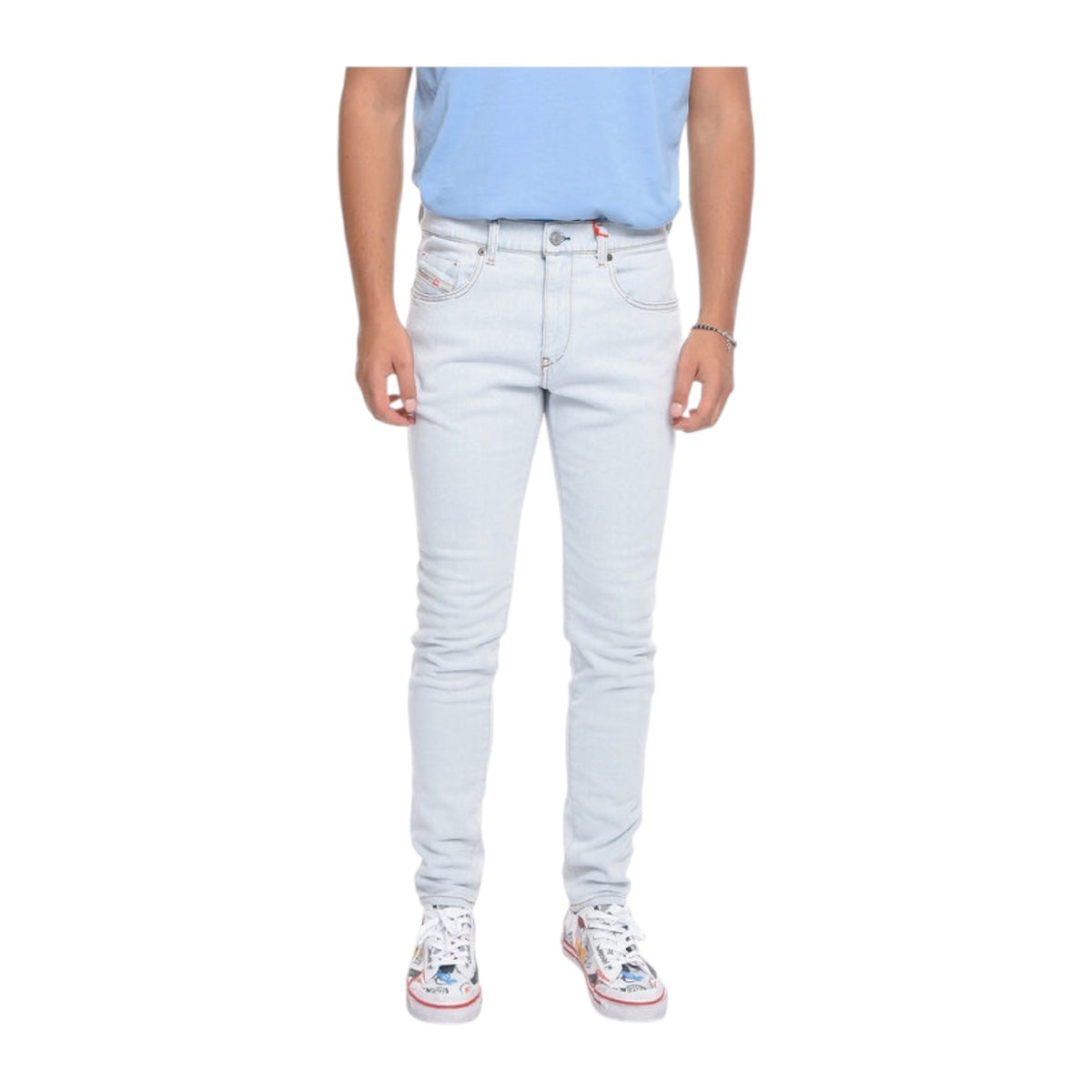 Diesel Jeans 2019 D-Strukt | Light Washed Denim