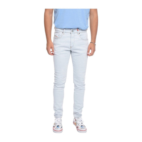 Diesel Jeans Tapered 2019 D-Strukt Light Washed Denim