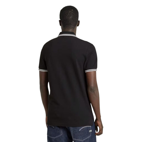 G Star Golfer Dunda Slim Stripe Polo S/S