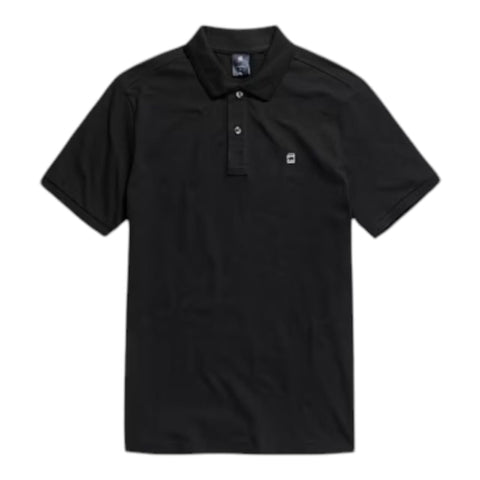 G-Star Dunda Short Sleeve Slim Polo - Black