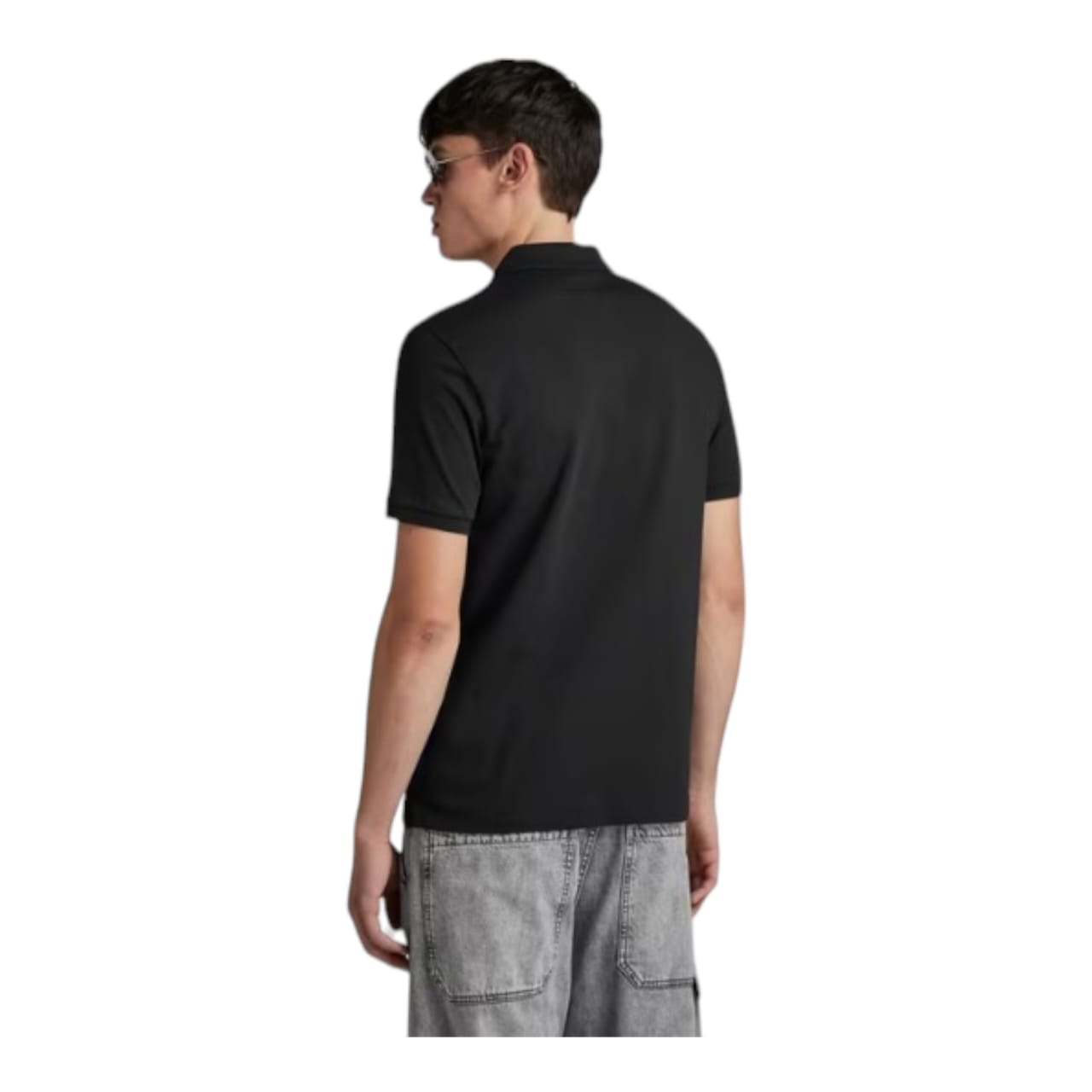 G-Star Dunda Short Sleeve Slim Polo - Black