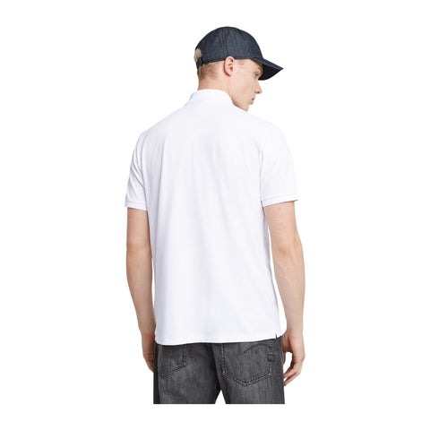 G Star Golfer Dunda Slim Polo S/S White