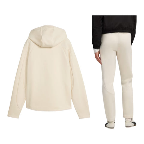 Puma Evostripe Comfort Regular Fit Tracksuit Set - Alpine Snow Cream