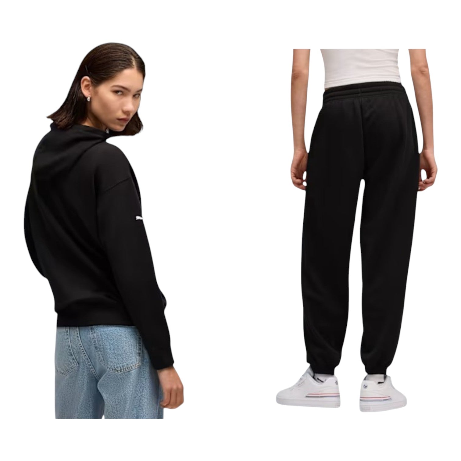Puma BMW M Motorsport Essentials Tracksuit Set - Black
