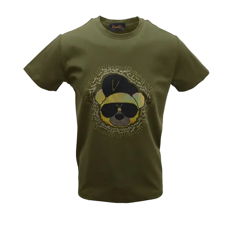Vialli Labron T-Shirt Olive