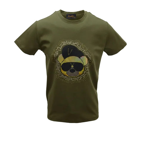 Vialli Labron T-Shirt Olive