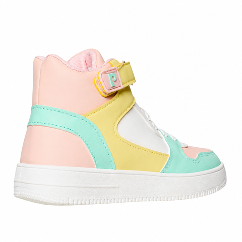 Pierre Cardin Kids Asher Sneaker Boot Pink Multi