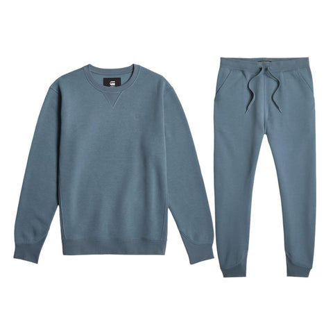 G Star Tracksuit Premium Core Avio Blue