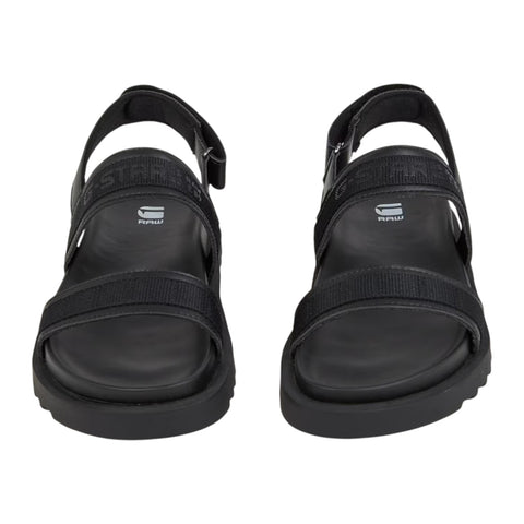 G Star Diesem Strap Slides - Black