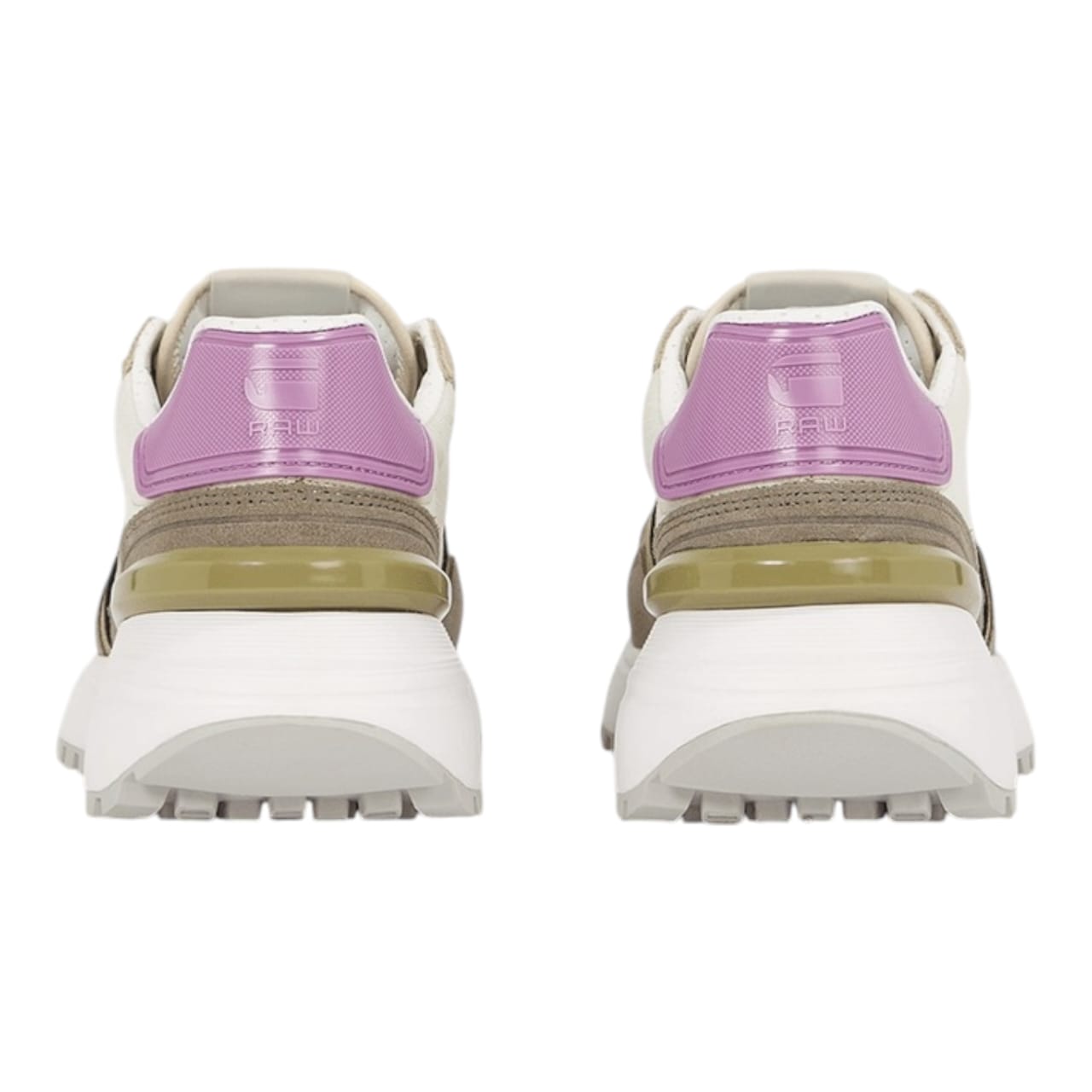 G Star Ladies Lyn Nyl Msh -Off white/ Lilac